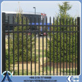 Post 60*60mm black antique cheap wrought iron fence gate